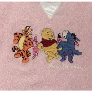 Disney Sweatshirt 18W 20W Pink Tiger Piglet Winnie the Pooh Eeyore Long Sleeves